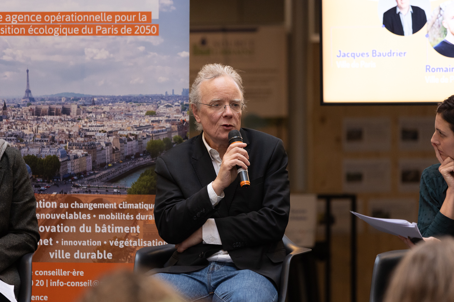 Jacques Baudrier s'est exprimé sur la dynamique de rénovation à Paris - © Sébastien Broda, Agence Parisienne du Climat