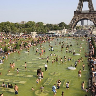 Fontaines jardins du trocadero - crédits Henri Garat