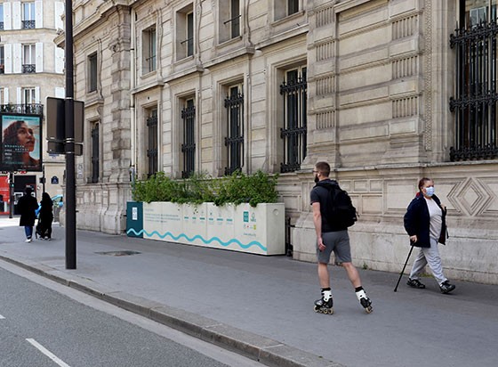 bassin de rétention d'eau