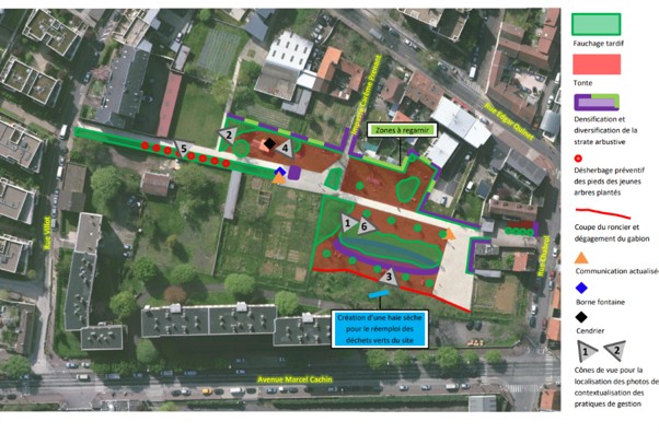 Exemple d’un plan © Plaine Commune