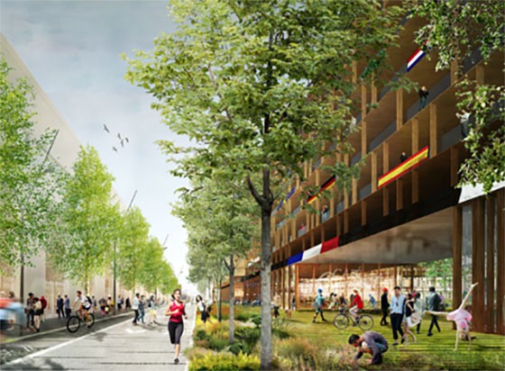 Village olympique Paris 2024